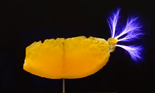 【No.92】LEDランプがフレッシュなオレンジから電気を吸いあげてます！
